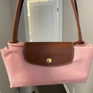 Longchamp Le Pliage Large tote in pink